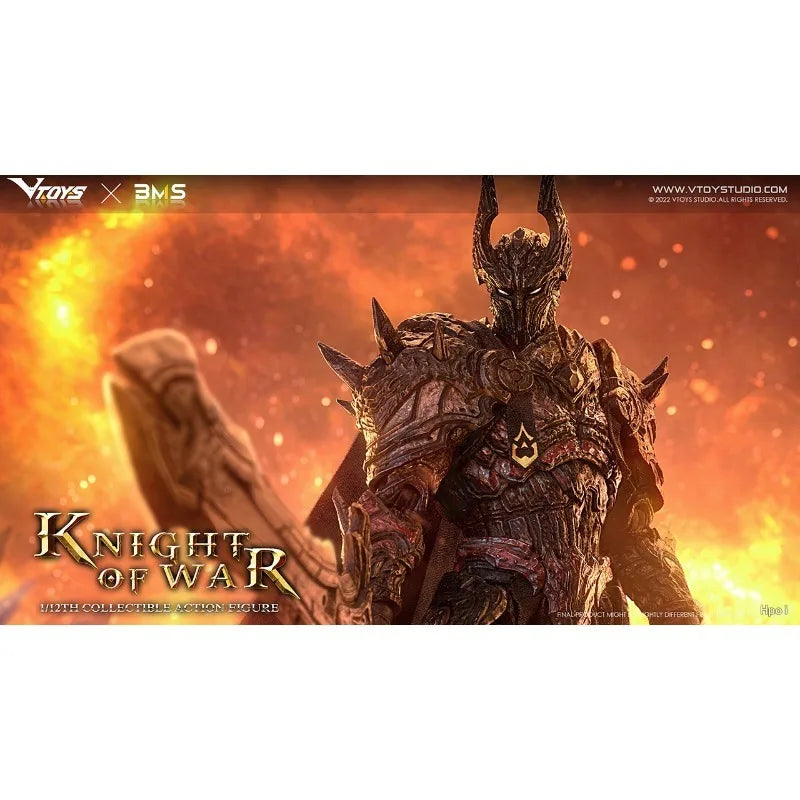 VTOYS Genuine War Knight, Ruthless Movable Finished Product Model Collectibles 1/12 Boy's Gift