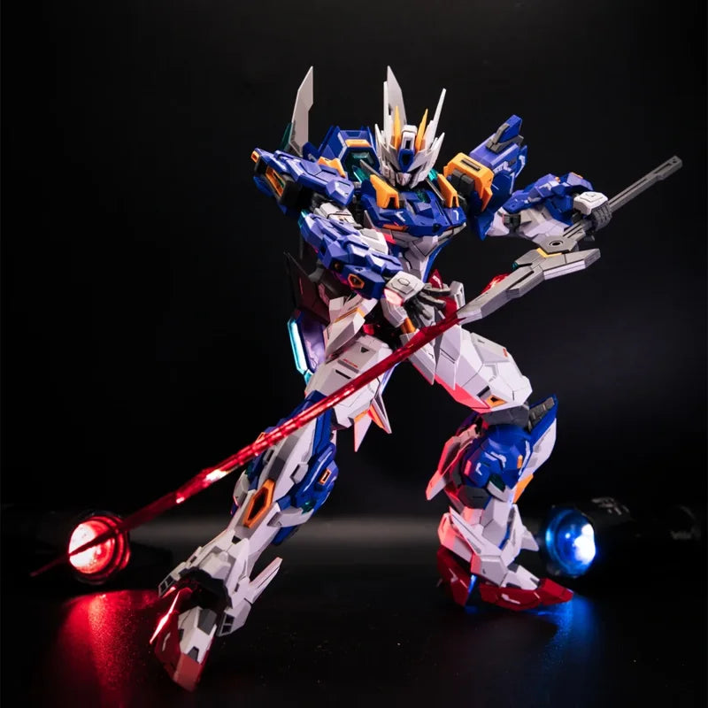 SNAA 1/100 YR-02 Blade King Series Alloy Die Casting Frame Action Figure Mecha Warrior Fully Poseable Assembly Model Boy Gift