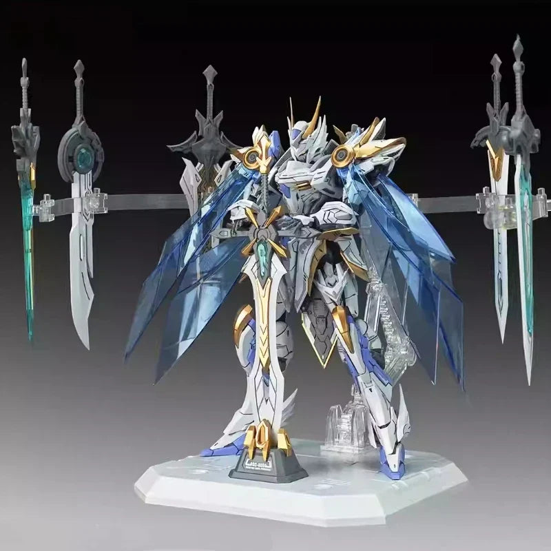 Snaa Knights Of The Round Table Divine Resonance Percival 1/144 Mecha Assembly Kit Action Figures Desktop Ornament Collect Gifts