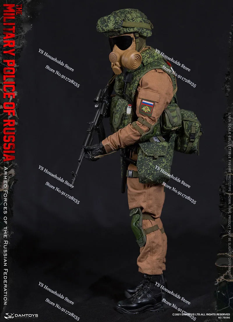 DAMTOYS DAM 78086 1/6 Armed Forces of the RUSSIAN MILITARY POLICE Man Soldier Model Delicate 12" Full Set Hobby Action Figure