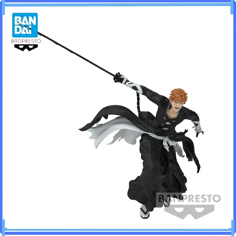 in stock Banpresto Vibration Stars BLEACH: Thousand-Year Blood War Ichigo Kurosaki Anime action figure model toys Gift Genuine