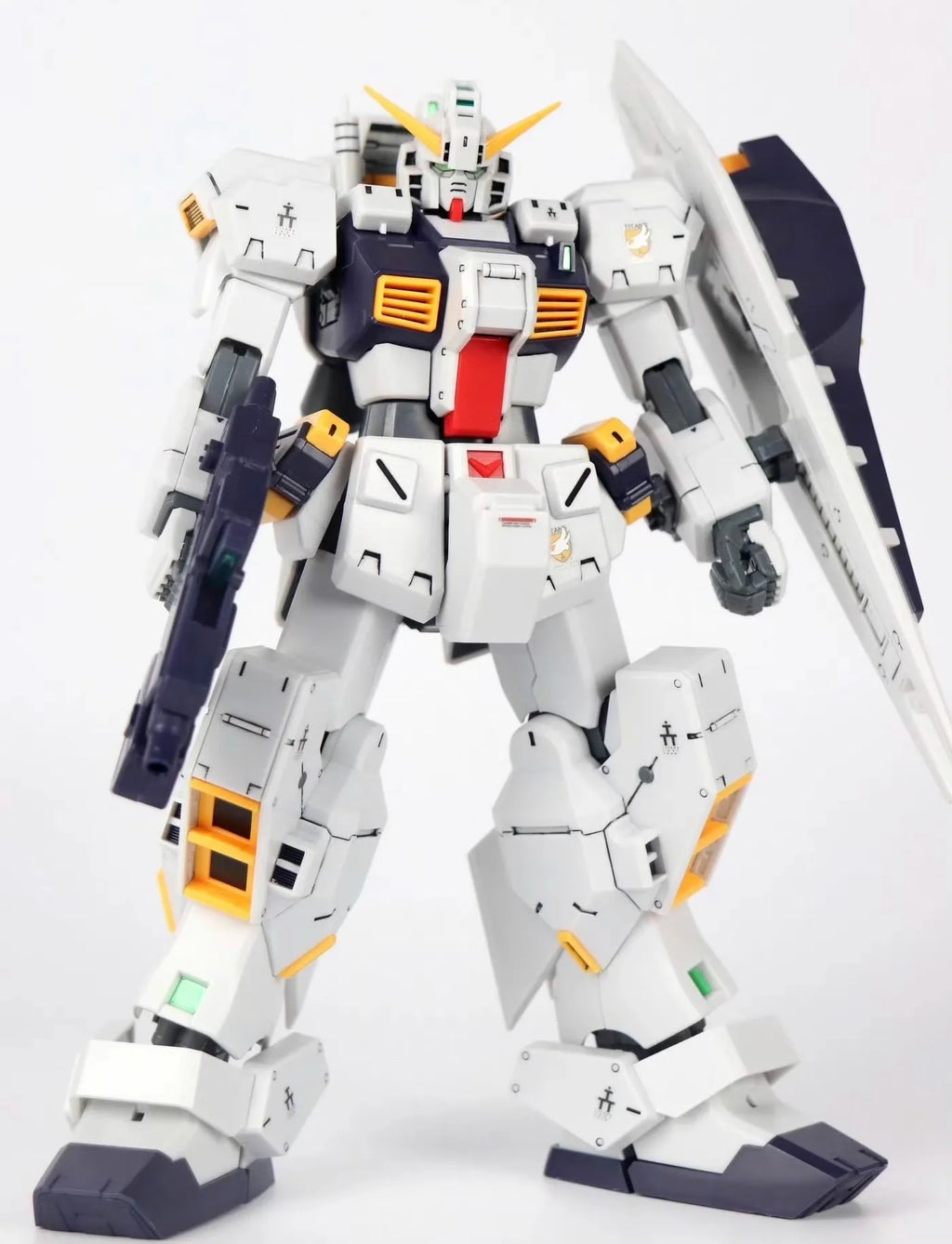 MG 1/100 TR-1 HAZEL CUSTOM KAI Assembly Model Kit Action Figures Robot Figurine Plastic Model Hobby Customized Toys Kids Gifts