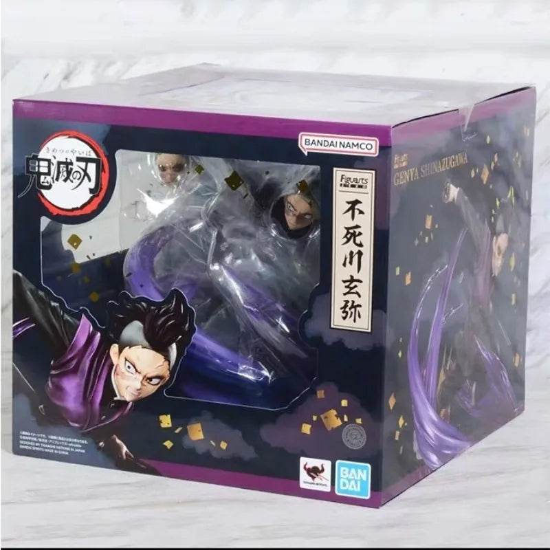 100%Original in Stock Bandai Figuarts ZERO Demon Slayer Shinazugawa Genya Anime Character Toy Model Ornaments Collection Gifts