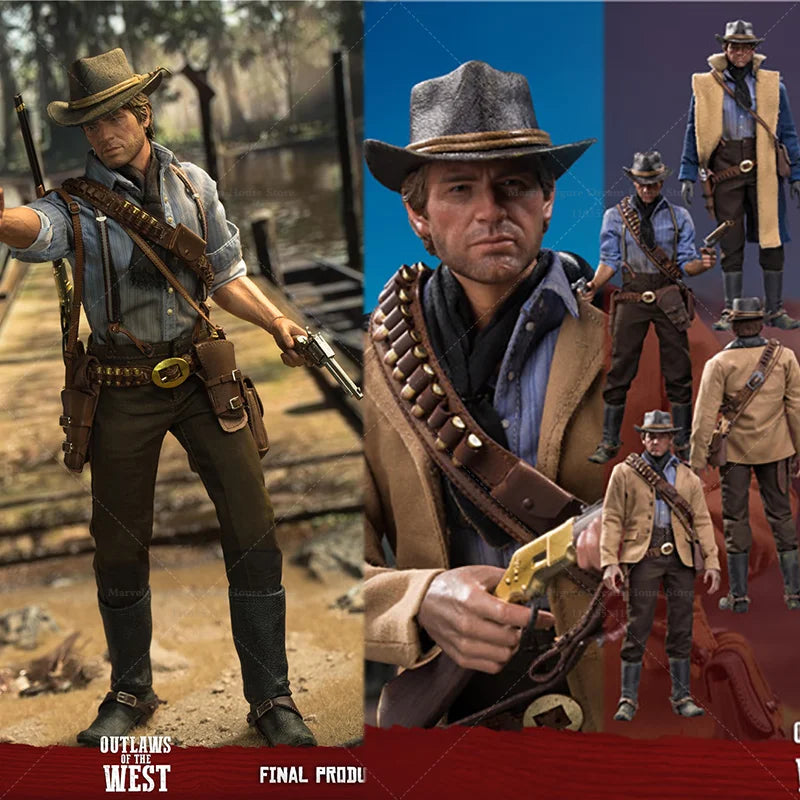 In Stock LIMTOYS LIM008 1/6 Scale Western Cowboy Outlaws The God of Gunner John 12-inch Full Set Action Figure Male Soldier Toys