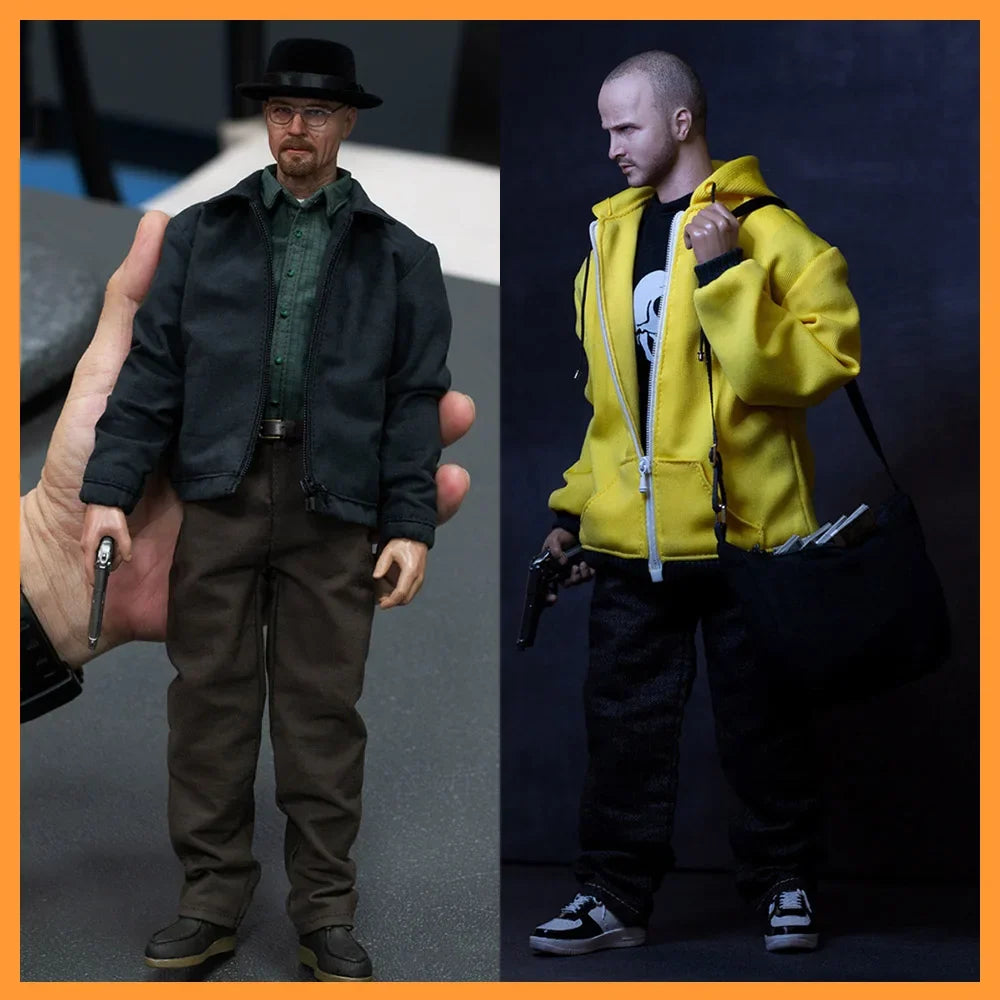 ZGJKTOYS 1/6 Scale Male Soldier Breaking Bad JK-003 Old White JK-004 Young Boy 12" Action Figure Full Set Model Toy for Fans