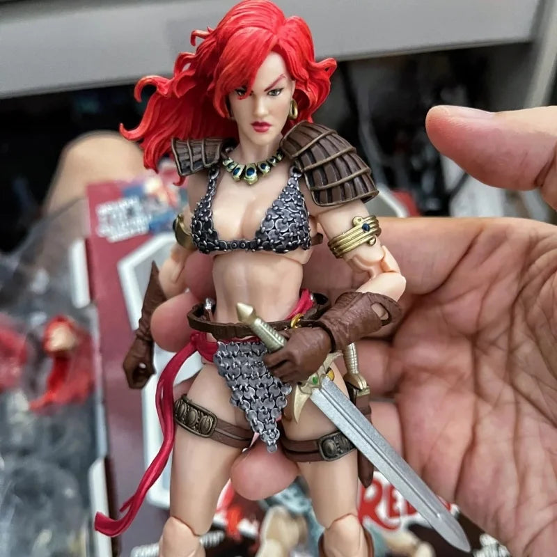 In Stock Boss Fight Studio 1/12 Red Sonia Epic Deluxe Edition Action Figure Model Toy Classic Collectible Gift Series Ornaments
