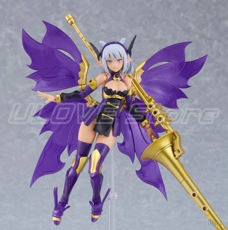 Original Max Factory PLAMAX GP-10 Sin Dark Elf Knight Grim Lind Anime Figure Model