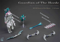 Mithril Studio NO.08 Queen of the Moon 1/10 Scale Guardian of the Horde Fairy Armored Combat 7inch weibliche Actionfigur Puppe