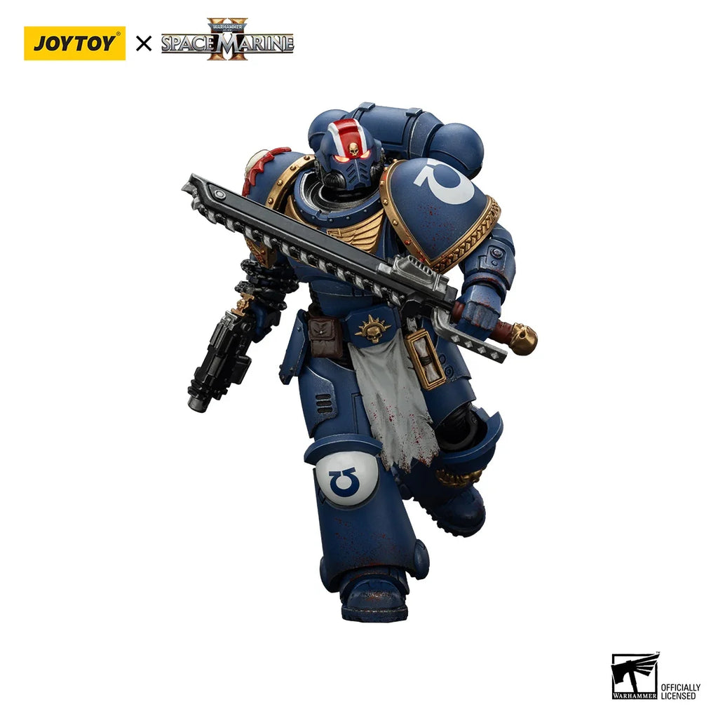 【In stock】 JOYTOY Warhammer 40K 1/18 Action Figures Ultramarines Lieutenant Titus-Collectors Edition Anime Model Toys Gift