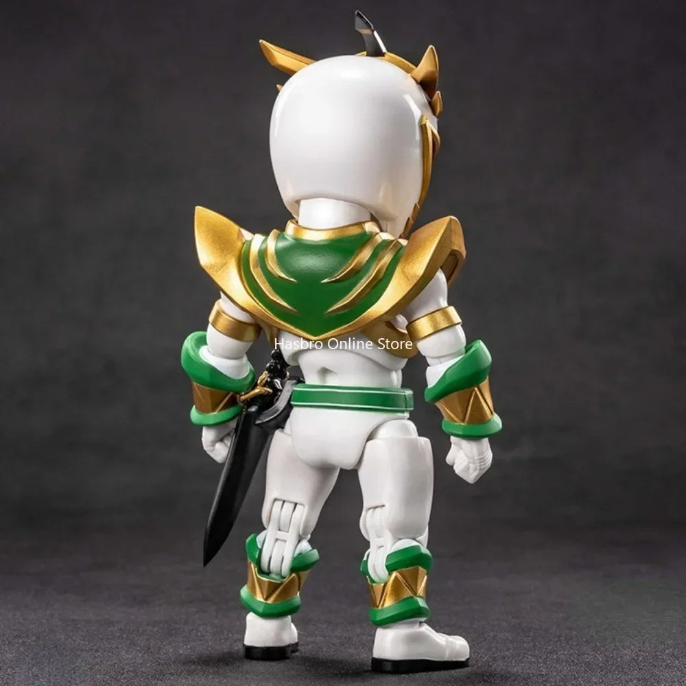 Hasbro & Innovation Point Power Rangers Green Ranger Lord Drakkon Dino Fury Collectible 13.5cm Q Action Figure Xmas Gift 500350