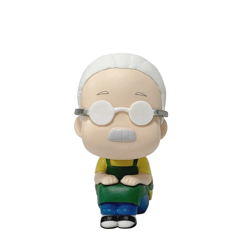 Sakamoto Days Vs Series Q Version Big Head Tarou Sakamoto Figure Cute Sitting Posture With Big Head Desktop Decoration