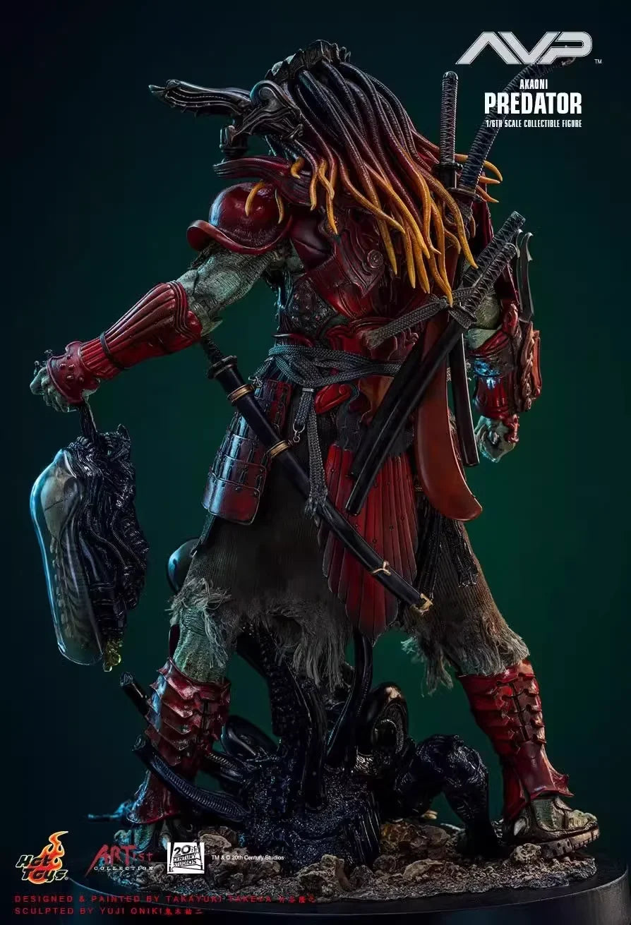 HOTTOYS HT 1/6 AC06B Predator red ghost warrior Alien venue limited edition Action Figure Model Toys 12-inch collectible