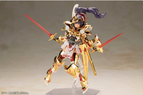 In Stock Original Kotobukiya Frame Arms Girl Mecha Girl Tuga 〈Golden Knight〉 16cm Animation Statue Hand-made Ornaments Doll
