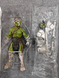 Original Edition Four Knights Mythic Legion Silverhorn Sentinel Silberrüstung Tiermensch Schwarzer Ritter Actionfigur