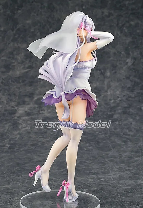 In Stock Original Phat! Re: ZERO - Starting Life in Another World Emilia 1/7 Action Figure Model Figures Toys Gifts Collection