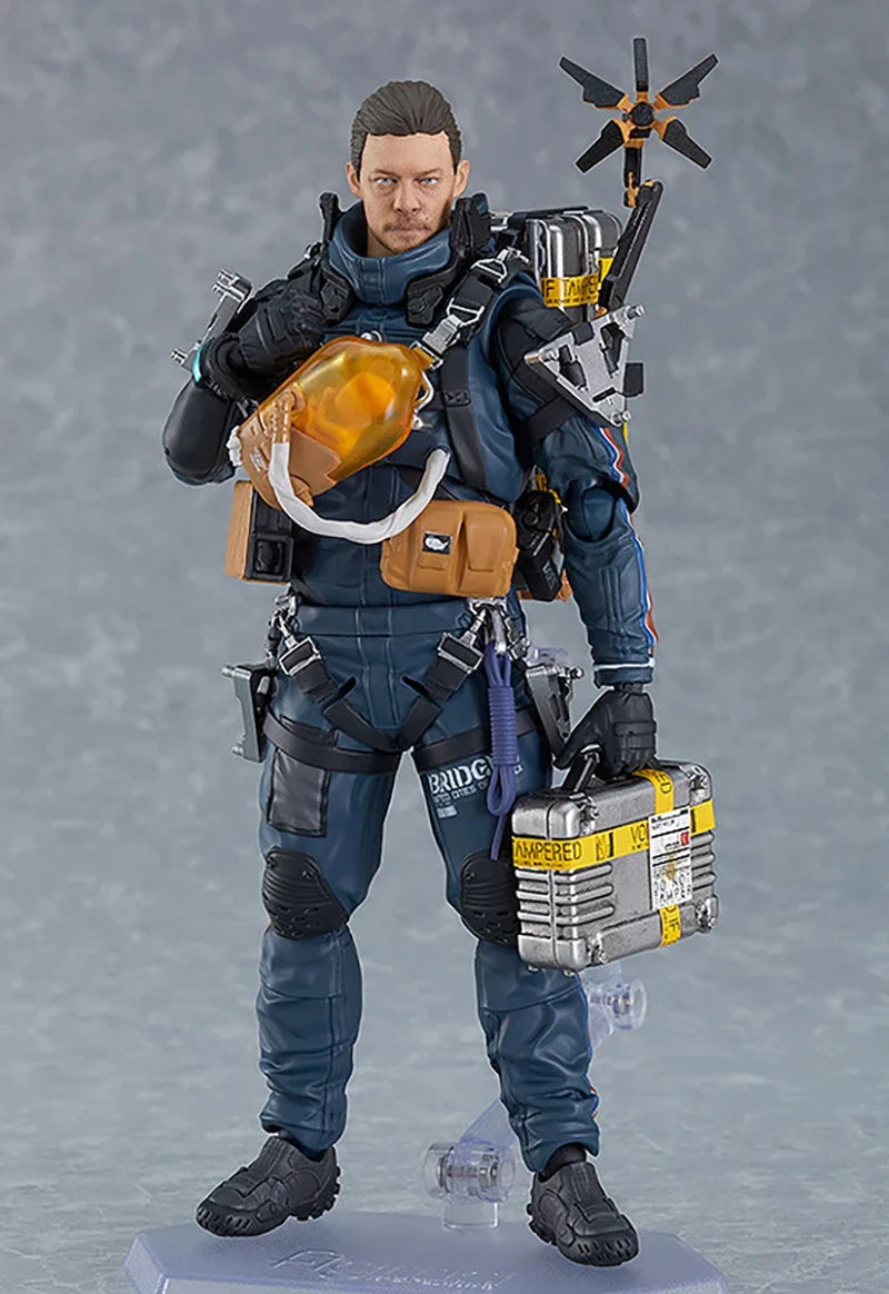 Original Genuine Max Factory Figma 516 DX Deluxe Edition Death Stranding Sam Porter Bridges 16cm Model Action Figure Doll Toy