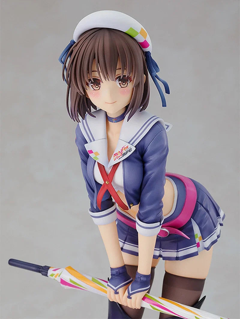 Resin Figure Kit Megumi Kato Racing かとう めぐみ 1/7 How to Raise a Boring Girlfriend Fine Unpainted Garage Resin Kit Model GK