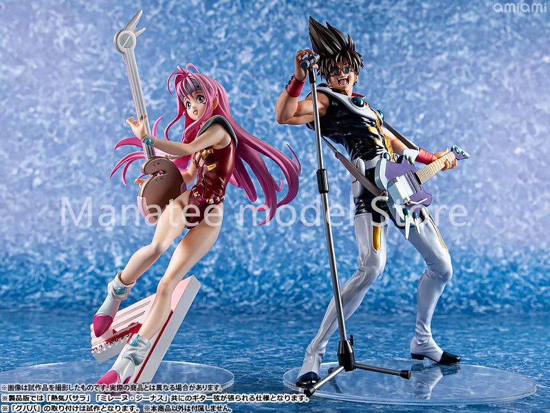  MegaHouse Original Macross 7 Fire Bomber Nekki Basara PVC Action Figure Anime Model Toys Collection Doll Gift