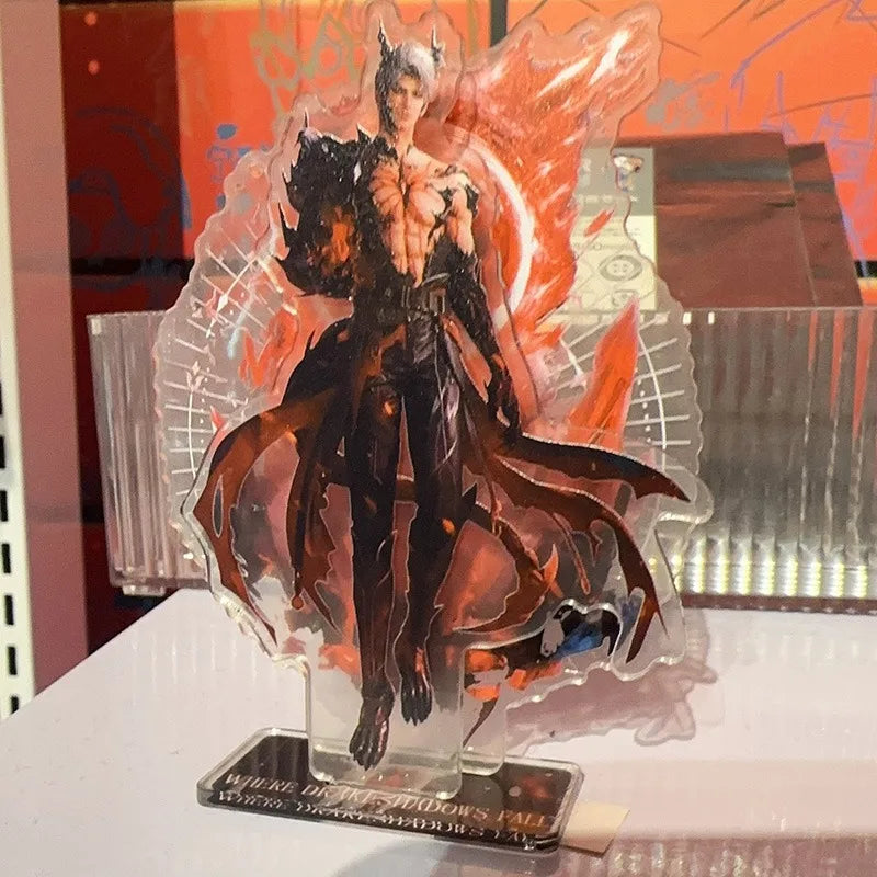 Game Love and Deepspace Sylus Acrylic Stand 10cm Anime Creative Desktop Ornament Cute Standing Model Accessories Birthday Gifts