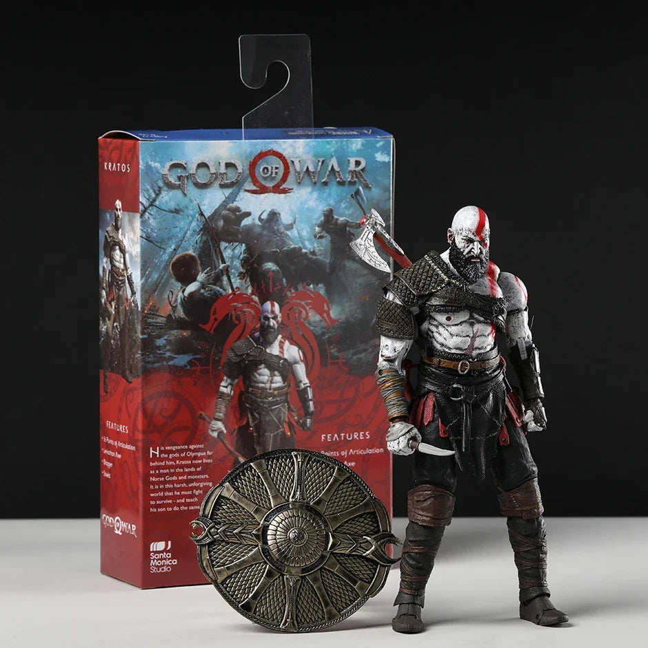 NECA God of War 4 Kratos Figurine Collection Action Figure Model Toy Gift