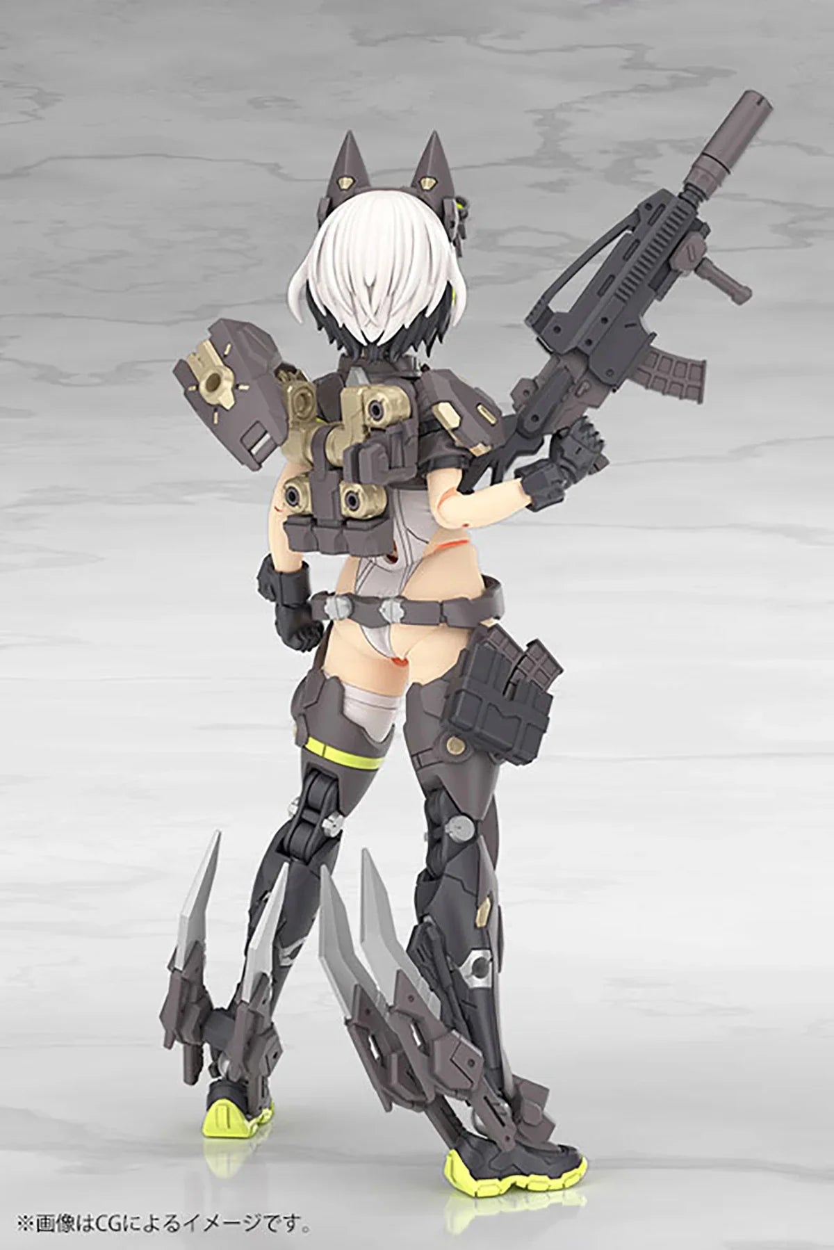 Original Genuine Kotobukiya Model Kits Megami Device (35) Yggdrasis Garm Ripper Original Character Action Assembly Mecha Girl