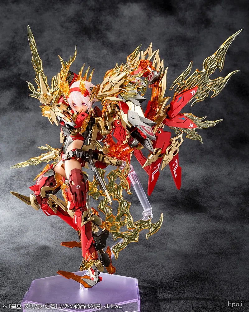 Original in Stock KOTOBUKIYA Megami Device Royal Witch Susanoko Honglian 1/1 Figures Model Toys Gifts Collection Ornaments