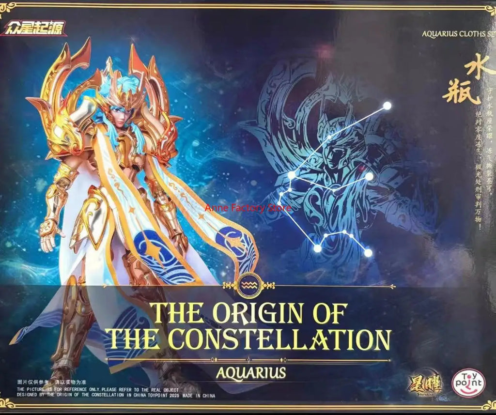 Spot Goods Toypoint Saint Seiya Myth Cloth Soul of God SOG EX Aquarius Camus with Object Action Figure Knights of Zodiac TP