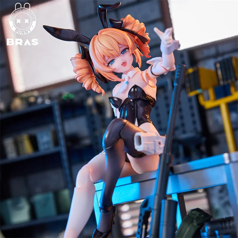 In Stock Sushing BRAS 1/12 Bunny Rapid Action Squad Leoni Special Color Version Anime Action Figure Models Toys PVC Collectible