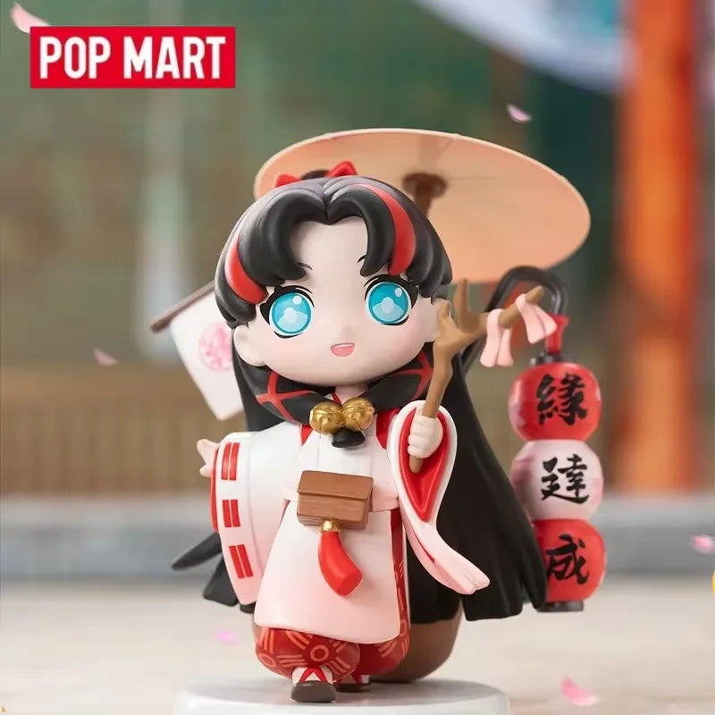 Pop Mart Onmyoji Classic God Series Blind Box Toys Kawaii Anime Action Figure Surprise Guess Bag Mystery Box
