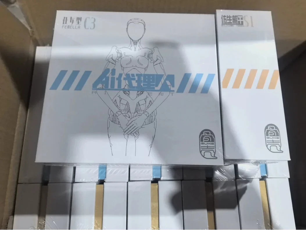 In Stock Bone Shell Workshop 1/12 Ai Agent Maiden Typ C1 C3 Solid Color Edition Clear Edition Bewegliche Figur Neu