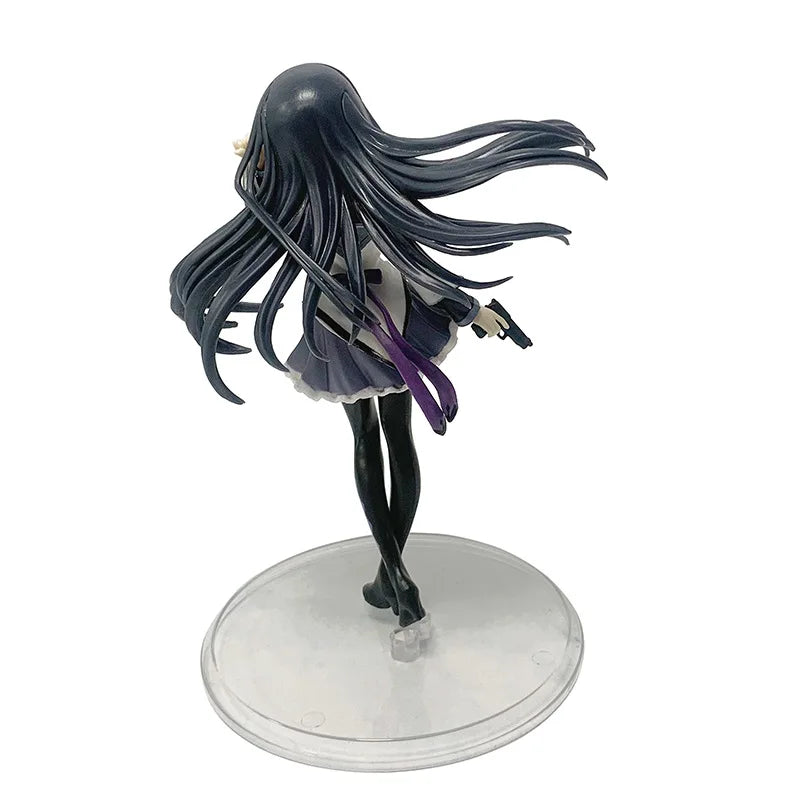 Anime Puella Magi Madoka Magica Figure 17cm Akemi Homura Action Figural Pvc Model Kawaii Decoration Doll Kids Toy Christmas Gift