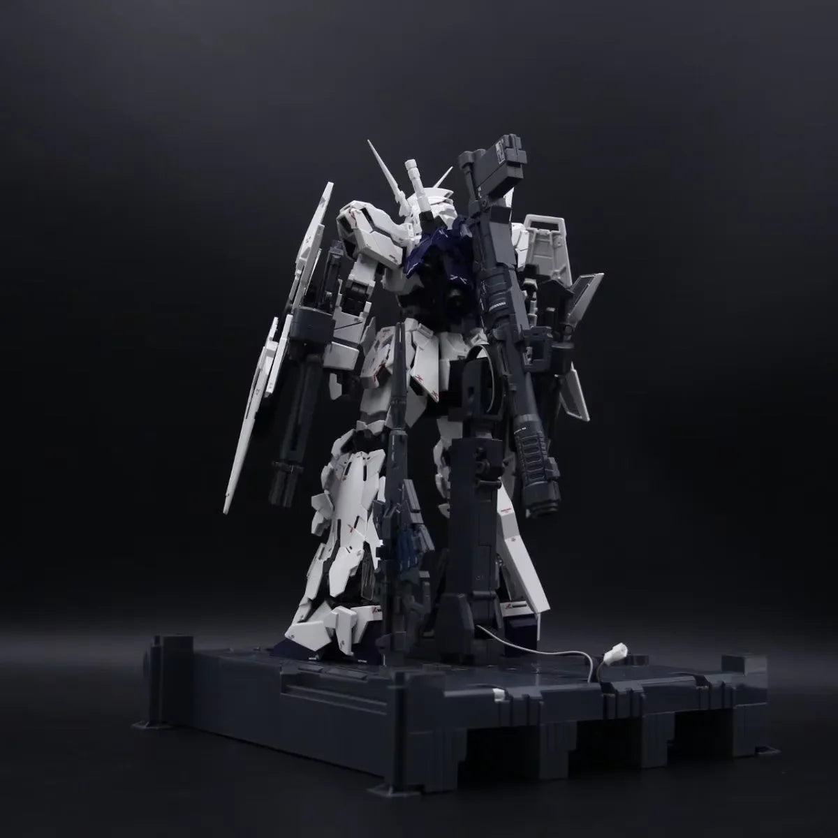 SS Model 2201 KO MGEX Unicorn Fighter Revised Version Action Figure 1/100 Assembly Model Kit Room Decor Birthday Gift
