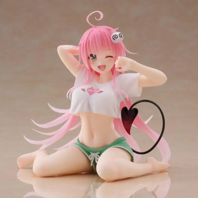 [Original Genuine] In Stock Taito To Love-Ru Darkness Desktop Cute Lala Satalin Deviluke Figure Model Collector Figurine Toys