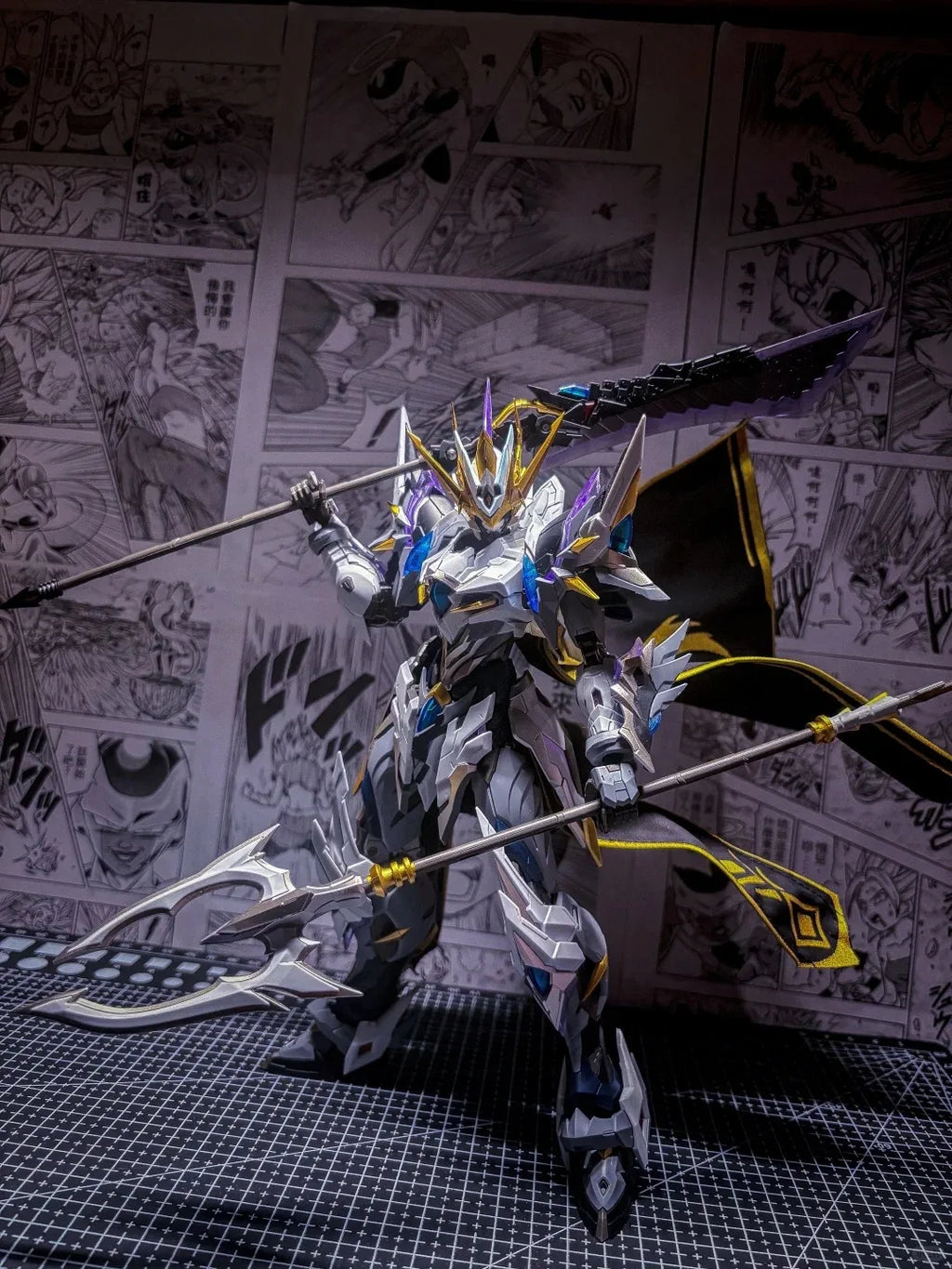In Stock Motor Nuclear Aobing Assemly Model Kit Weiwu Color MG 1/100 Toy Mnp-Xh03w Aobin Alloy Skeleton Action Figure Toys