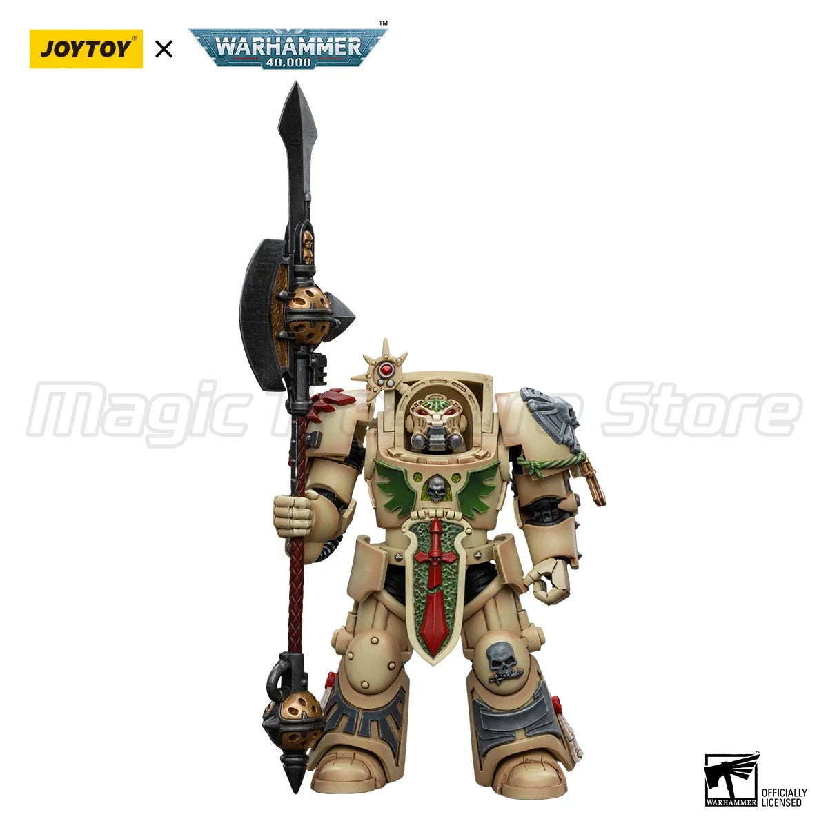 【MT】Original JOYTOY WARHAMMER 40K Dark Angels Deathwing Champion 1/18 Action Figure Model Collection