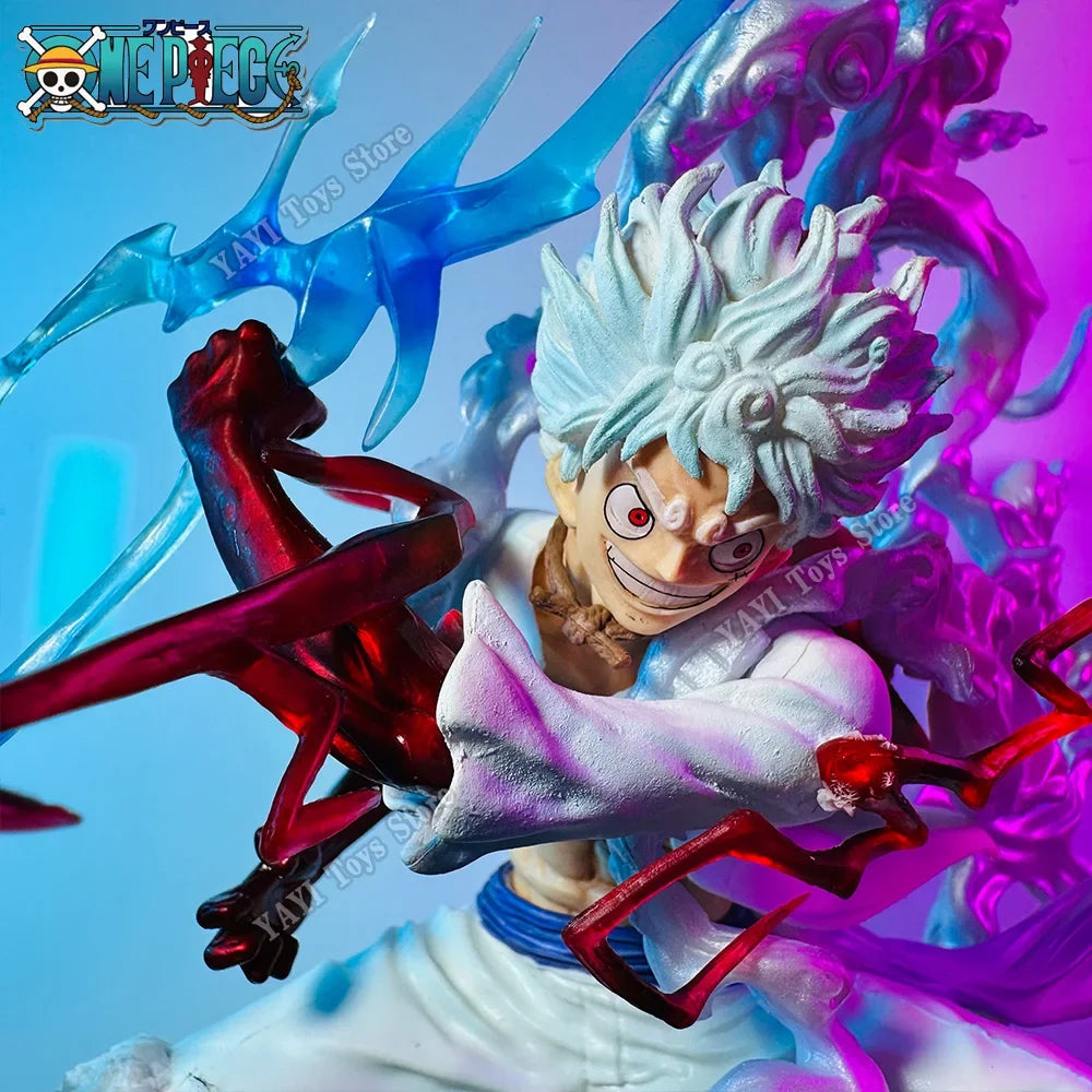One piece Anime Figures Gk Monkey D. Luffy Gear 5 Action Figures pvc Statue Model Doll Collection Ornaments Gift For Kids toy