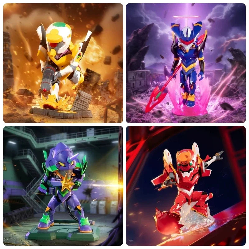 Funism Neon Genesis Evangelion Blind Box Eva Human Instrumentality Project Blind Box Figure Asuka Langley Soryu Collectible Toy