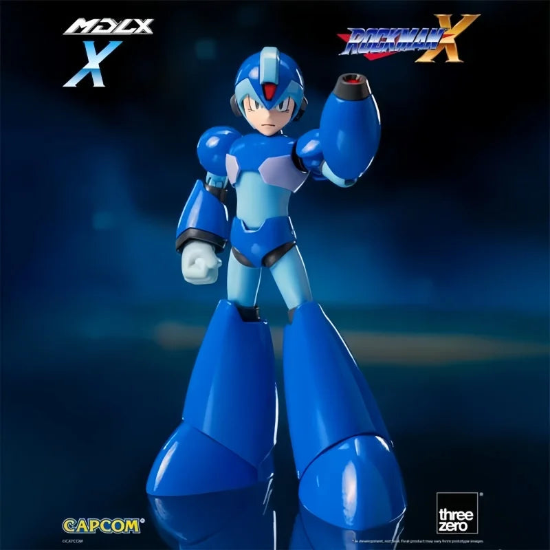 [In Stock] Genuine Threezer 3a Mdlx Rockman Mega Man X Mobile Doll Figure Model Collection Ornament Toy Boy Gift