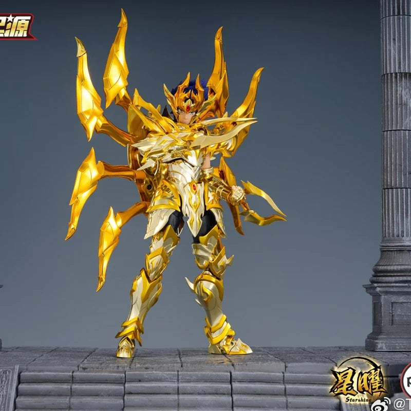 Toypoint/TP Saint Seiya Myth Cloth EXM Cancer Deathmask/Death Mask SOG Totem/Object Gold Knights of the Zodiac Action Figure
