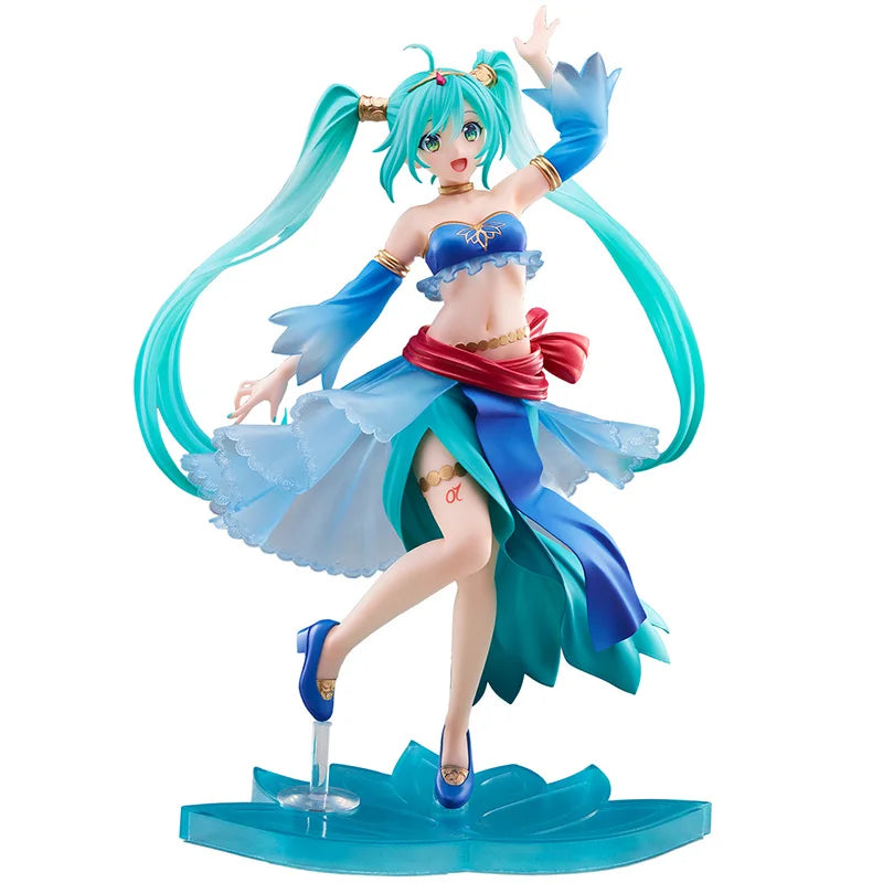 In Stock FuRyu SEGA TAiTO Hatsune Miku PVC Series Hatsune Miku Doll 14-18CM Anime Action Figures Model Collection Toy