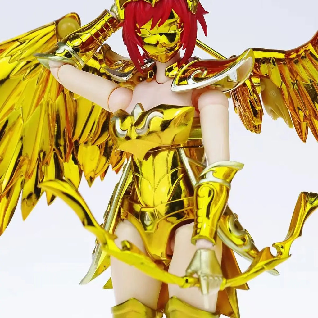 Great Toys/GT Saint Seiya Myth Cloth EX Sagittarius Yvette Holy Contract Female Zodiac Knights of Action Figure Model