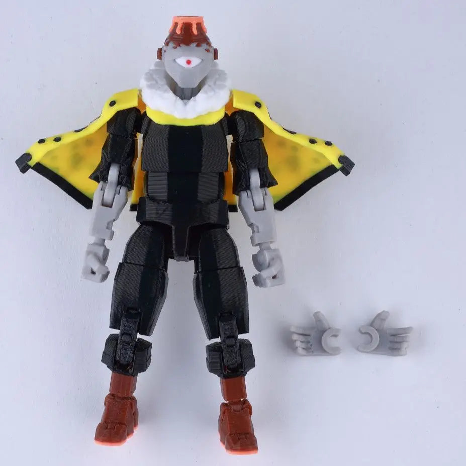 9L3D Printed Anime Naruto Jujutsu Kaisen One Piece Characters Lucky13 Dummy Action Figures Multi-Jointed T13 Mannequin Toys