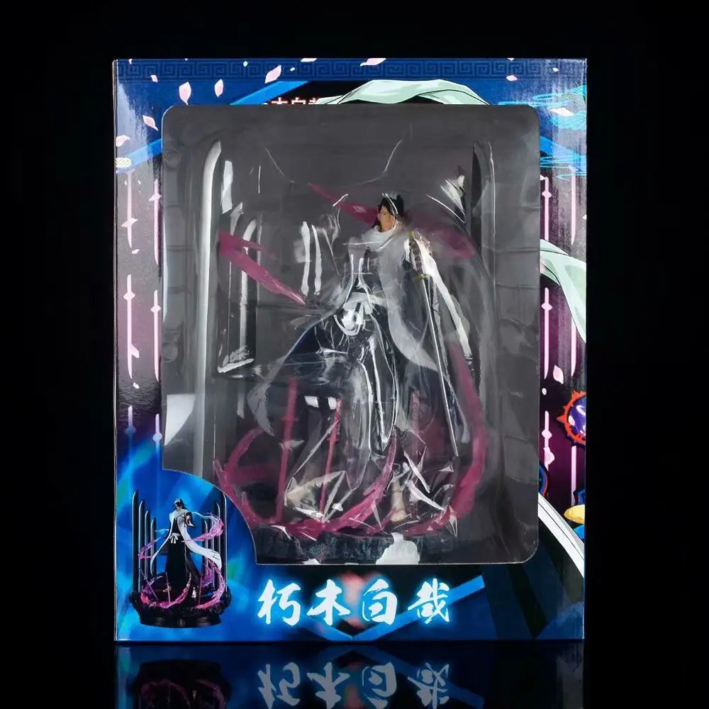 Bleach Anime Figures Gk Kuchiki Byakuya Ichigo Neliel Model Doll Figurine 32cm Pvc Action Figure Decor Statue Collectible Toy Gi