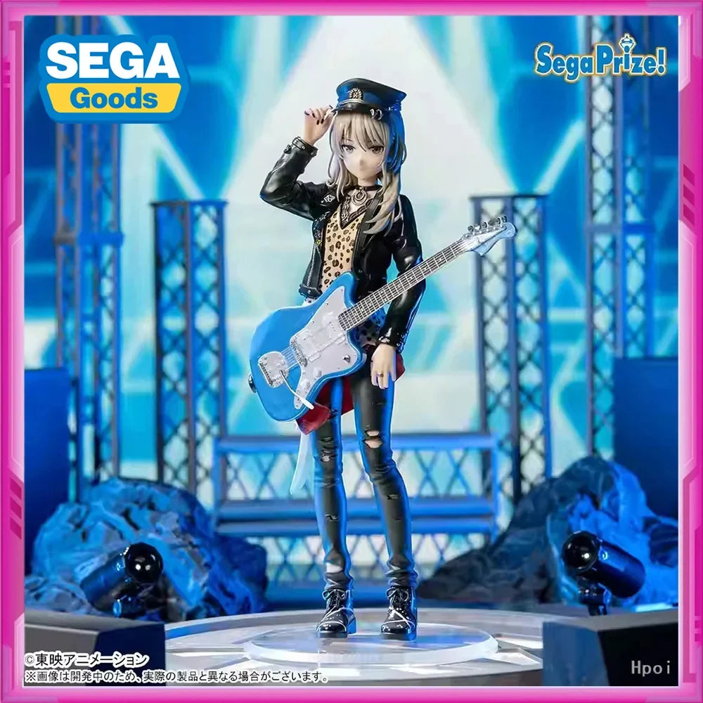 Original SEGA GIRLS BAND CRY XStellar KAWARAGI MOMOKA PVC Anime Action Collections Model Toy Figures