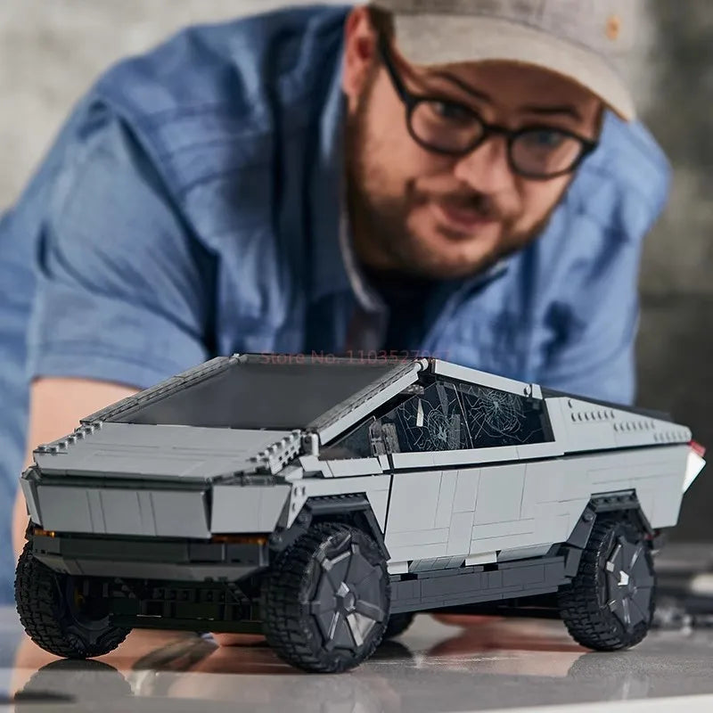 In Stock 2025 Hot Wheels Car Model CYBERTRUCK Tesla Pickup Collectibles Building Blocks Cars Model Collection Design Gifts Toys