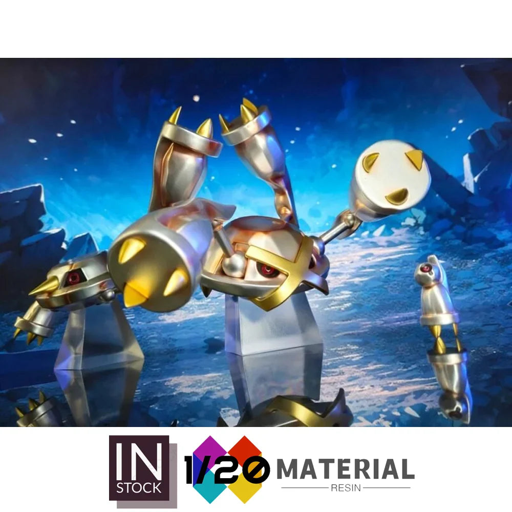 [In Stock]1/20 Resin Scale World [Trainer House] â€“ Beldum & Metang & Metagross