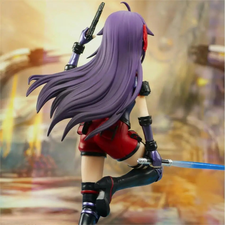Original Bandai Banpresto Anime Characters Sword Art Online Konno Yuuki Pretty Collectible Ornaments Model Toys Garage