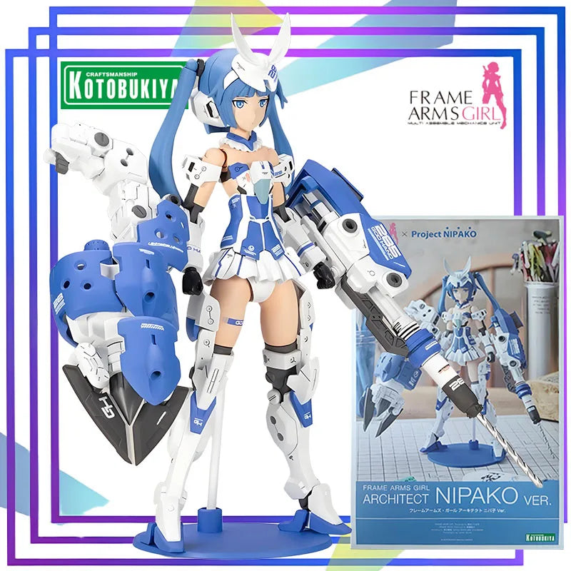 Kotobukiya Original Frame Arms Girl Series《Ankhtit Nipako Version》Anime Action Figure Assembly Model Toys Collectible Model