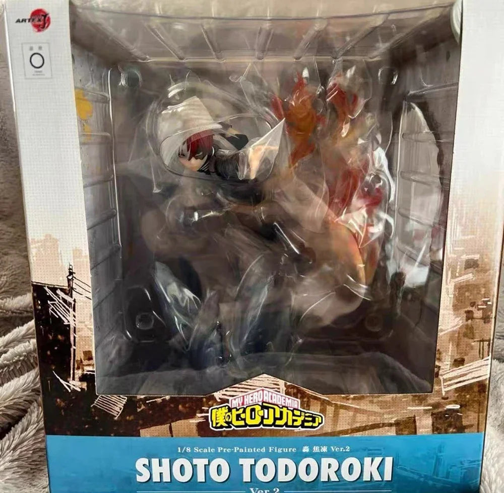 In Stock Original Kotobukiya Boku No Hero Academia - Todoroki Shoto - ARTFX J - 1/8 Anime Figure Action Figure Model Decoration