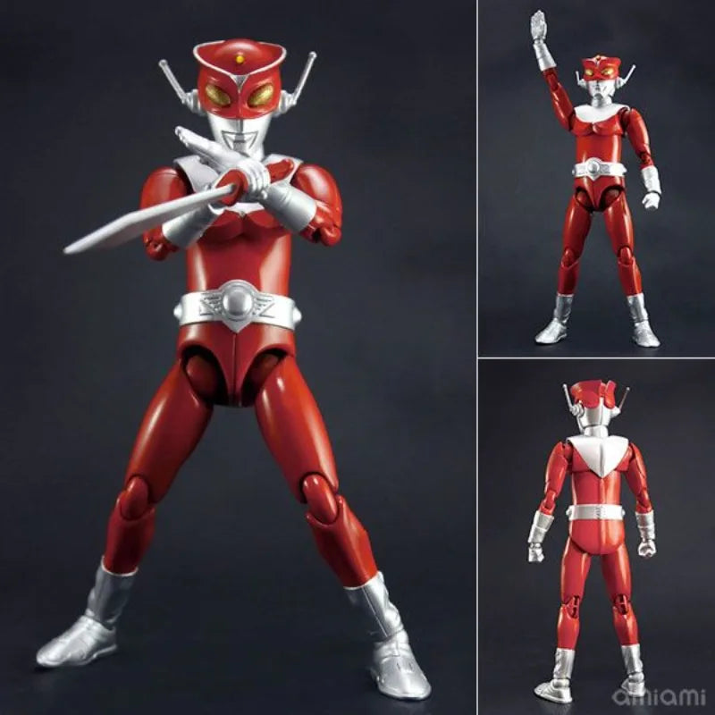 EVOLUTION TOY Original HAF (Hero Moving Doll) Series Red Superman\Alien Baltan  Anime Action Figure Model Toys Gifts Fo Boys